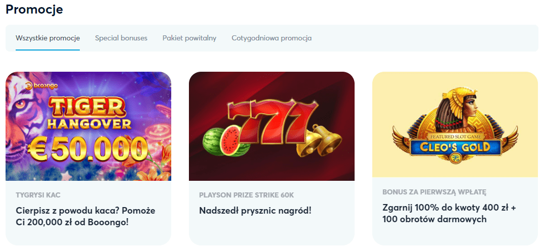 Promocje goodman casino